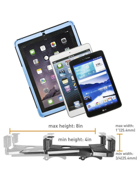 Soporte de Tablet iBOLT Tabdock BizMount - Ventosa Ajustable 7-10" Soporte de Tablet iBOLT Tabdock BizMount - Ventosa Ajustable 7-10"