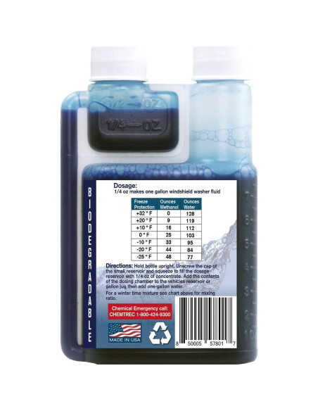 Líquido Limpiaparabrisas Concentrado Qwix Mix 8 oz Ecológico Líquido Limpiaparabrisas Concentrado Qwix Mix 8 oz Ecológico
