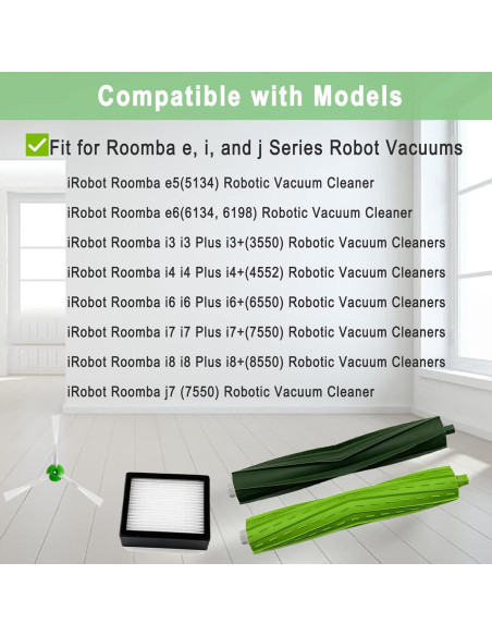 Piezas de Repuesto iRobot Roomba i7 - 10 Filtros y Cepillos Piezas de Repuesto iRobot Roomba i7 - 10 Filtros y Cepillos