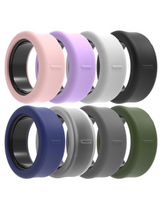 Protector de Silicona Chofit para Oura Ring 4 y Gen3 - 8 Paquetes
