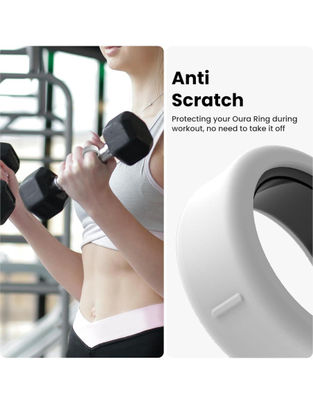 Protector de Silicona Chofit para Oura Ring 4 y Gen3 - 8 Paquetes Protector de Silicona Chofit para Oura Ring 4 y Gen3 - 8 Paquetes