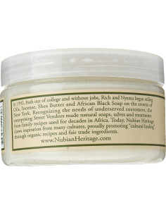 Loción Corporal Nubian Heritage Manteca de Karité 113g Cañamo Indio 2