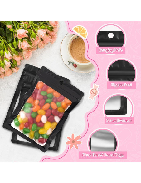 Bolsas Mylar Reutilizables FUNFERY 6.1x9.9 cm 98 Paquete Bolsas Mylar Reutilizables FUNFERY 6.1x9.9 cm 98 Paquete