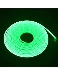 Tira de Luz LED Verde Rextin 5M IP67 Regulable para DIY 2