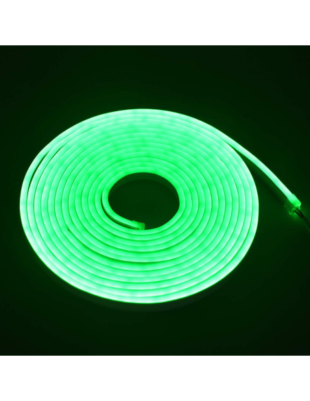 Tira de Luz LED Verde Rextin 5M IP67 Regulable para DIY Tira de Luz LED Verde Rextin 5M IP67 Regulable para DIY
