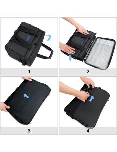 Bolsa de Enfriamiento Aislada Hulongo 32L Impermeable Plegable