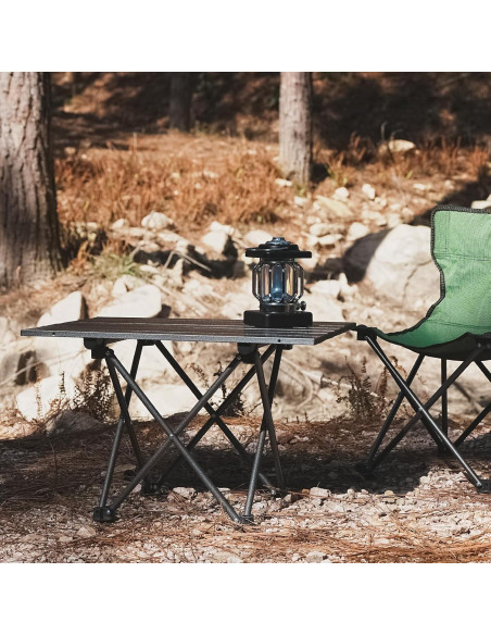 Mesa de Camping Plegable Byliable 55x41cm Negra Ultraligera Mesa de Camping Plegable Byliable 55x41cm Negra Ultraligera