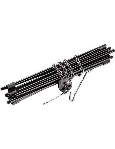 Trípode de Camping Yahpetes 80cm Aluminio Telescópico Negro Trípode de Camping Yahpetes 80cm Aluminio Telescópico Negro