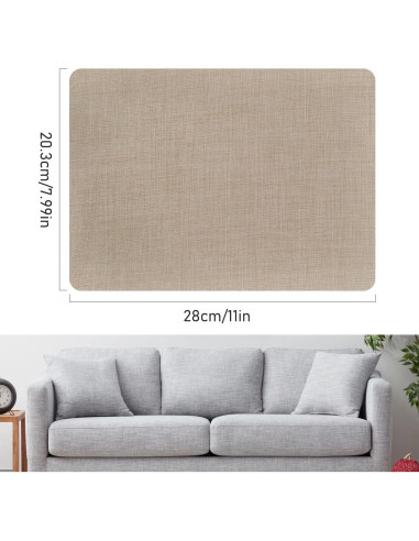 Parches de Reparación Autoadhesivos EMORBALS 20x28 cm Beige