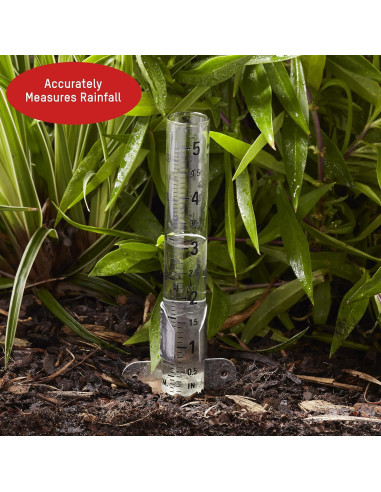 Medidor de Lluvia Taylor 2710N2 - Paquete de 2, 12.7 cm
