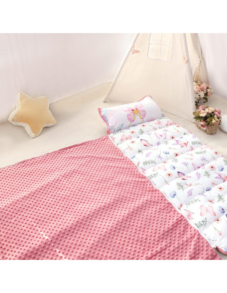 Colchoneta para Siesta Pea Pod con Almohada y Manta 130x58cm Colchoneta para Siesta Pea Pod con Almohada y Manta 130x58cm