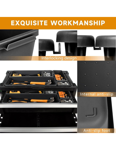 Bandeja Organizadora de Herramientas FLYVOLE 24 PCS Bandeja Organizadora de Herramientas FLYVOLE 24 PCS