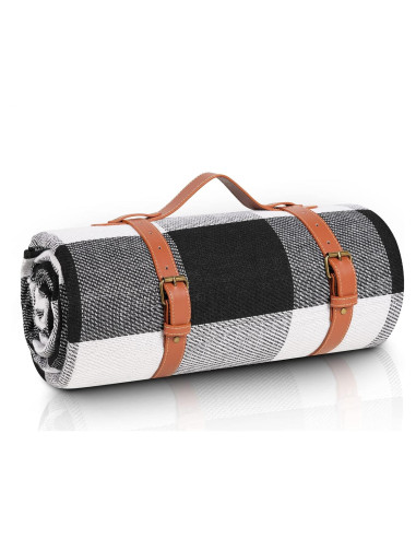 Manta de Picnic Impermeable Sapsisel 2.01m x 2.01m para 8 Personas