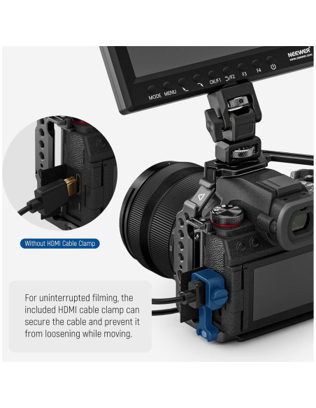 Jaula Completa NEEWER CA020 para Panasonic LUMIX S5 II G9 II Jaula Completa NEEWER CA020 para Panasonic LUMIX S5 II G9 II