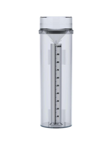 Pluviómetro Exterior HOLDLY TY4 Preciso 2.54 cm Policarbonato