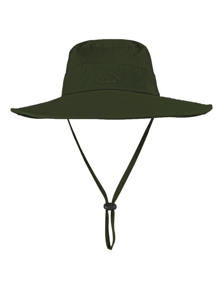 Gorro Boonie ZOORON Verde Militar UPF 50+ para Pesca y Senderismo Gorro Boonie ZOORON Verde Militar UPF 50+ para Pesca y Senderismo