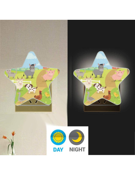 Lámpara de Noche LED Senya con Sensor de Luz Automático Lámpara de Noche LED Senya con Sensor de Luz Automático