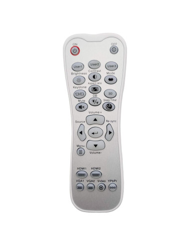 Control Remoto InTeching BR-3001B para Proyectores Optoma