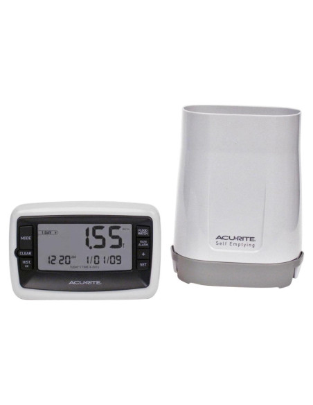 Medidor de Lluvia Digital Inalámbrico AcuRite 899 con Alarma Medidor de Lluvia Digital Inalámbrico AcuRite 899 con Alarma