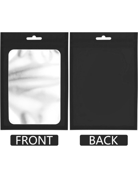 100 Bolsas Mylar Reutilizables ANZNKU 6.99x10 cm a Prueba de Olores 100 Bolsas Mylar Reutilizables ANZNKU 6.99x10 cm a Prueba de Olores