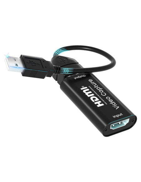 Tarjeta de Captura HDMI a USB 4K AMANKA CJQ-ES Plug & Play Tarjeta de Captura HDMI a USB 4K AMANKA CJQ-ES Plug & Play