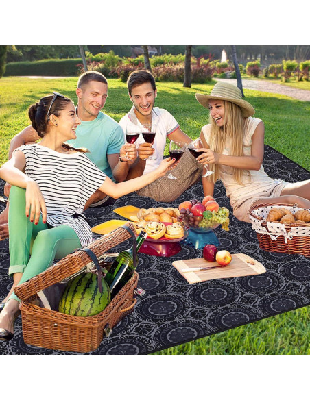 Manta de Picnic Plegable Impermeable Supfitness 1.52x2.03m Manta de Picnic Plegable Impermeable Supfitness 1.52x2.03m