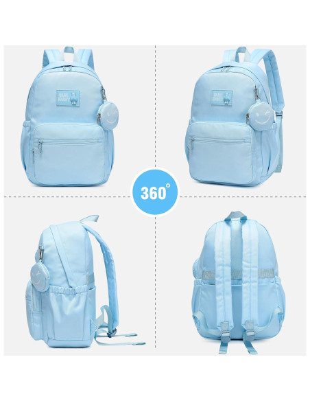 Mochila Escolar Caran-Y 30L Azul Impermeable para Niños Mochila Escolar Caran-Y 30L Azul Impermeable para Niños