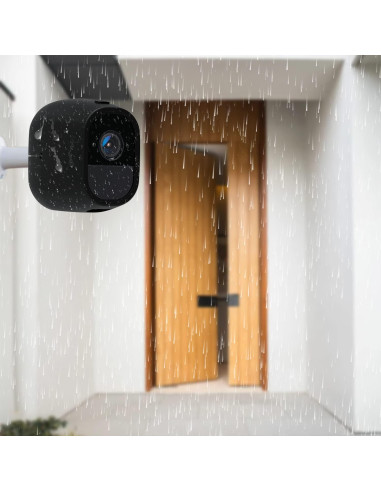 Tectra 3 Fundas de Silicona para Cámara Arlo Pro/Pro 2 - Negro
