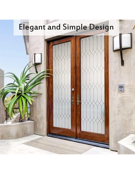 Película de Ventana Privada Jahoot 44.5x200 cm Blanco Esmerilado Película de Ventana Privada Jahoot 44.5x200 cm Blanco Esmerilado