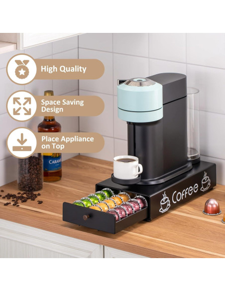 Soporte para cápsulas Nespresso Rice Rat - Almacenamiento 30 cápsulas Soporte para cápsulas Nespresso Rice Rat - Almacenamiento 30 cápsulas
