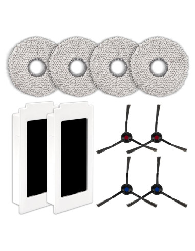 Kit de Repuestos para Aspiradora Robot ECOVACS T30S - 10 Piezas