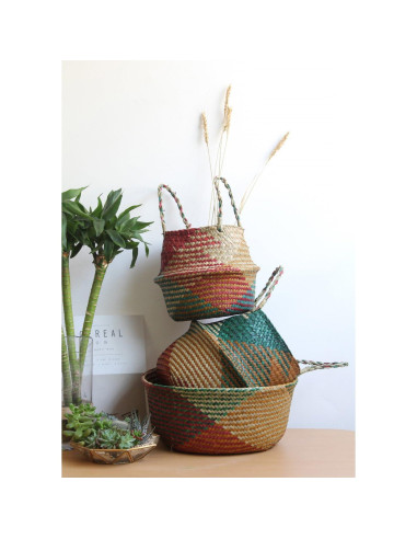 Cesta de Almacenamiento Plegable ABAO UNCLE 29x26CM Colorido