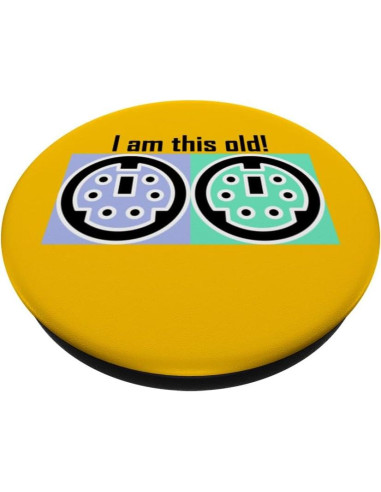 PopGrip Adhesivo PopSockets 'Tengo esta edad' Negro
