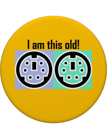PopGrip Adhesivo PopSockets 'Tengo esta edad' Negro PopGrip Adhesivo PopSockets 'Tengo esta edad' Negro