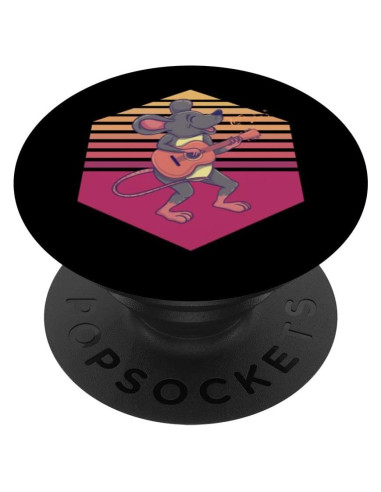 PopSockets PopGrip Intercambiable Negro - Soporte y Diseño