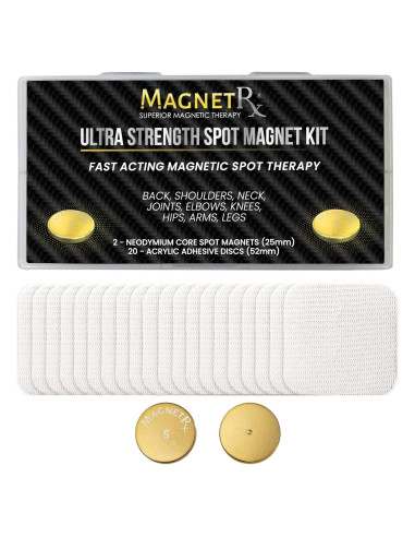 Kit de Imanes Magnéticos MagnetRX - Ultra Fuerza 14,200 Gauss