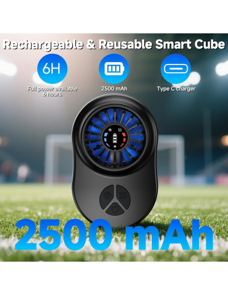 Cubo de Terapia Fría Hoakya 2600mAh para Lesiones Deportivas Cubo de Terapia Fría Hoakya 2600mAh para Lesiones Deportivas