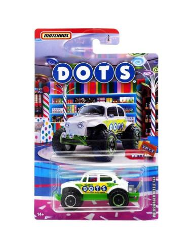 Matchbox Dots Volkswagen Beetle 4x4 Diecast 1:64