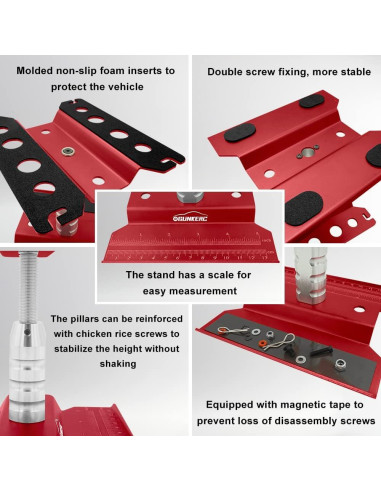 Soporte de Trabajo OGUNKE RC con Kit de Tornillos 521 PCS