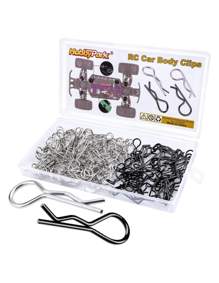 Clips Universales para Carro RC HobbyPark 150 Piezas Clips Universales para Carro RC HobbyPark 150 Piezas