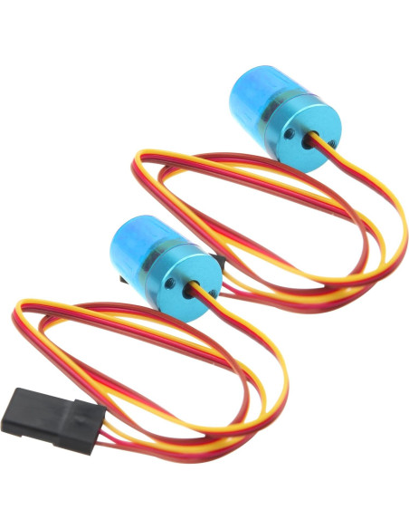 Luz de Alarma LED Rotativa Vgoohobby para Coche RC 2 Pcs Luz de Alarma LED Rotativa Vgoohobby para Coche RC 2 Pcs