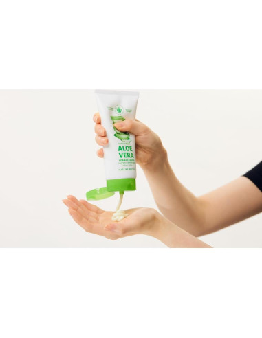 Limpiador Espumoso Nature Republic Aloe Vera 150ml Hidratante