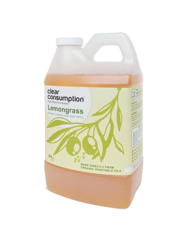 Jabón de Manos Espumoso Natural Clear Consumption 1.89L