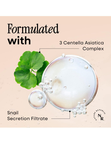 Conjunto de Crema y Tónico de Mucina de Caracol Nature Republic