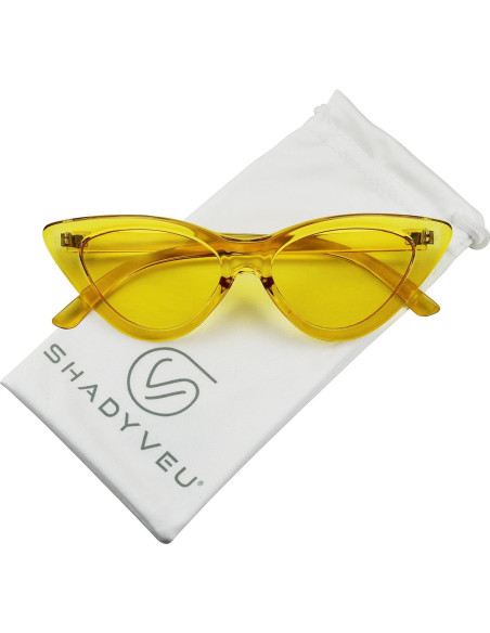 Gafas de sol ShadyVEU Ojo de Gato Retro Color Caramelo