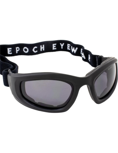 Gafas de Motocicleta Epoch con 3 Lentes Acolchadas Negras