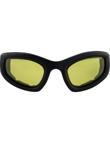 Gafas de Motocicleta Epoch con 3 Lentes Acolchadas Negras Gafas de Motocicleta Epoch con 3 Lentes Acolchadas Negras