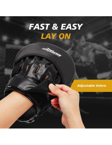 Mitones de Boxeo FIVING - Almohadillas Curvadas Unisex