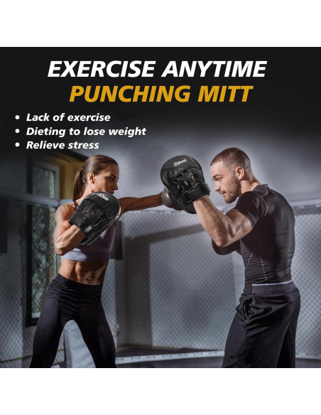 Mitones de Boxeo FIVING - Almohadillas Curvadas Unisex Mitones de Boxeo FIVING - Almohadillas Curvadas Unisex
