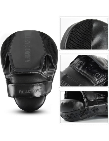 Mitones de Boxeo Valleycomfy VBP para Hombres - Cuero Sintético Mitones de Boxeo Valleycomfy VBP para Hombres - Cuero Sintético